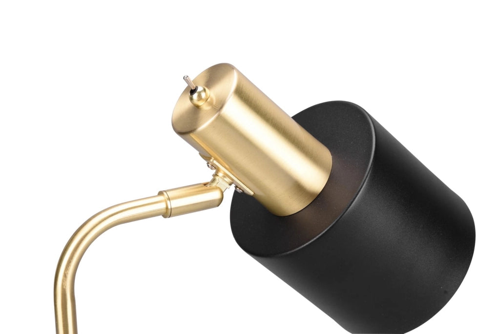 Lampada da tavolo ADAM nero/oro metallo E14 RL R51041080