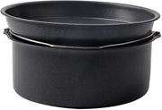 Set di accessori per frittura aeree con padella e pizzaplanca