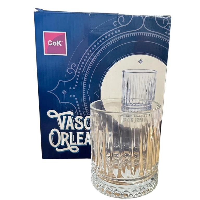 Set 4 Bicchieri da Tavola in Vetro Orleans Dof 36 cl