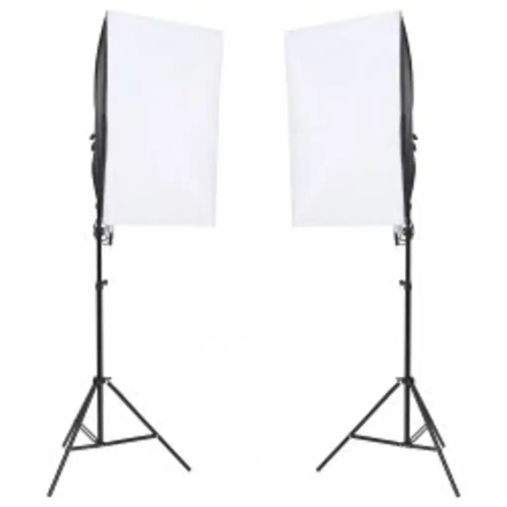 Kit per Studio Fotografico con Set di Luci e Fondale CFW1203391