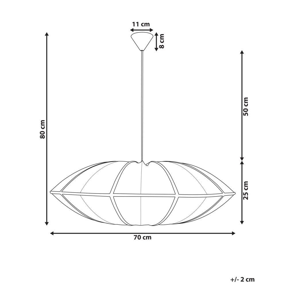 Lampada a sospensione con paralume in nylon bianco Design moderno Luce per il soggiorno