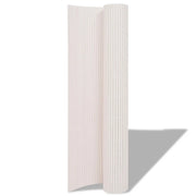 Recinzione per Giardino | Recinzione da cortile Bianco 150 x 500 cm PVC