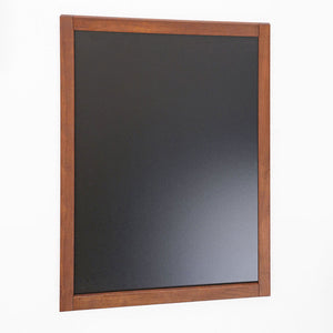 Lavagna con Cornice in Legno 60x80 cm in Legno Dark Wood