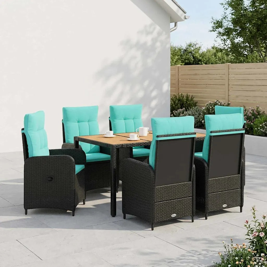 Set da pranzo per esterni 7 pz 3422273
