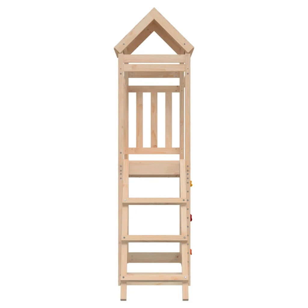 Torre da Gioco Marrone 110,5 x 52,5 x 214 cm Pino massello