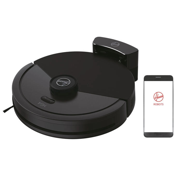 Hoover Aspirapolvere Robot Grigio Ferro HG410D 011 Senza Sacchetto