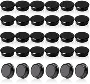 30 pacchi di magneti forti per lavagne e whiteboard - magneti rotondi neri per frigorifero, decorativi mini magneti piccoli, magneti con forte aderenza per lavagne, magneti per parete, ufficio, scuola