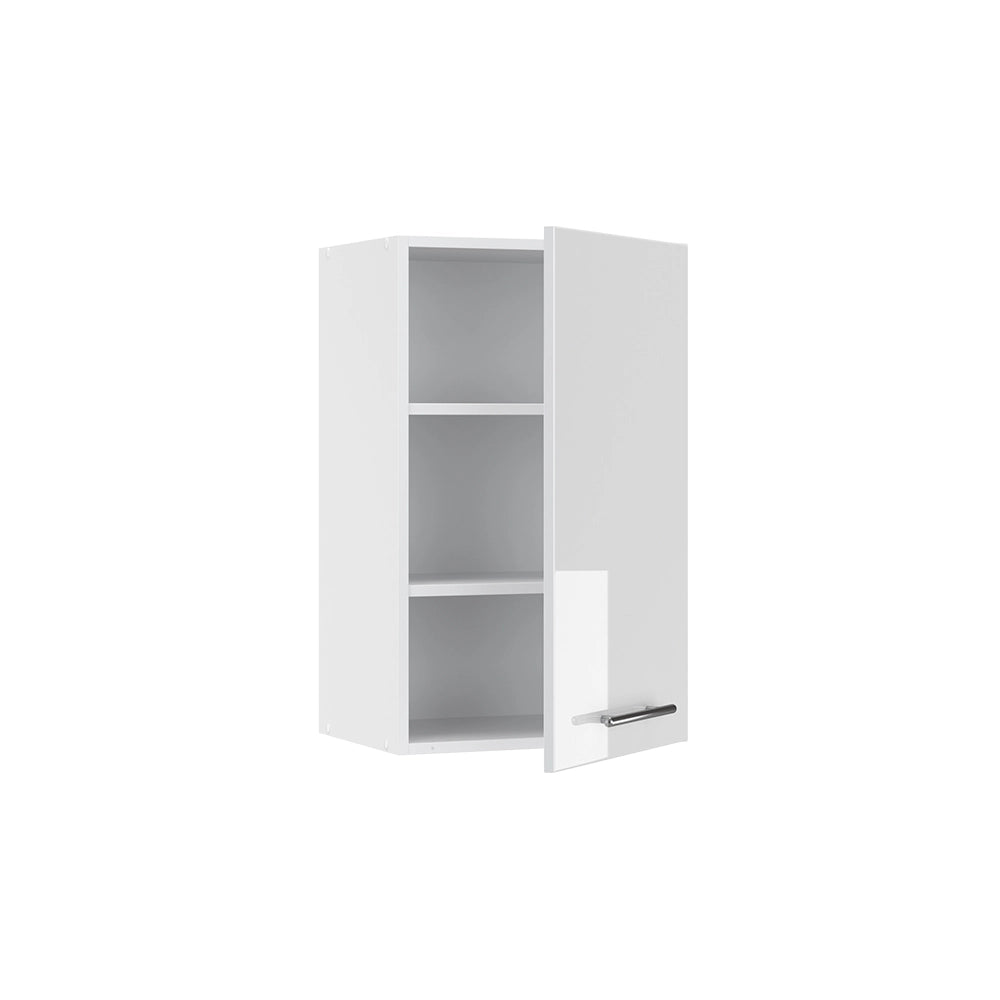 Vicco Pensile da cucina Bianco lucido 45 cm