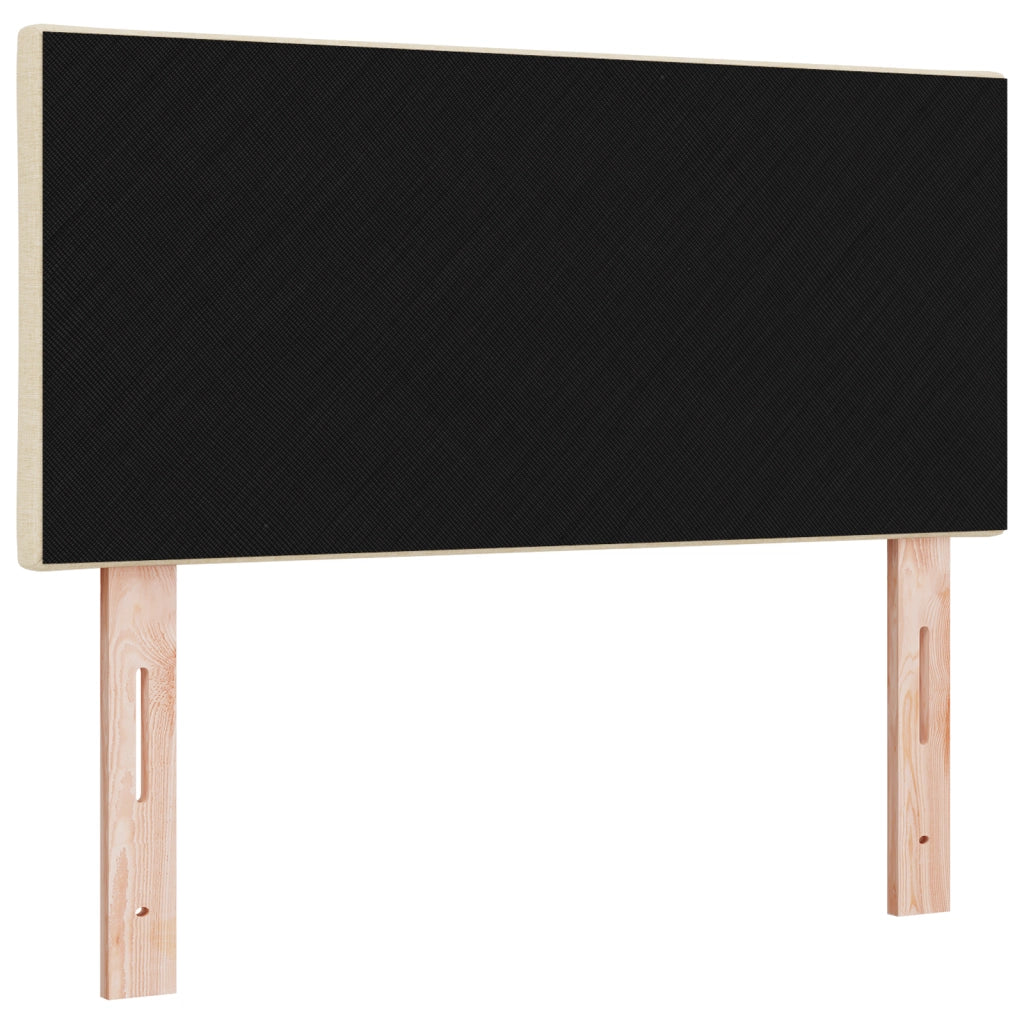 Testiera LED Design a Blocchi di Diamante Crema 100 cm Tessuto
