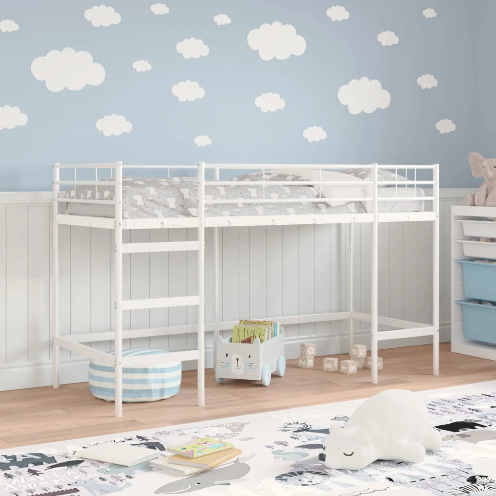Struttura del letto loft per bambini Bianco 99,5 x 190 cm 42020770