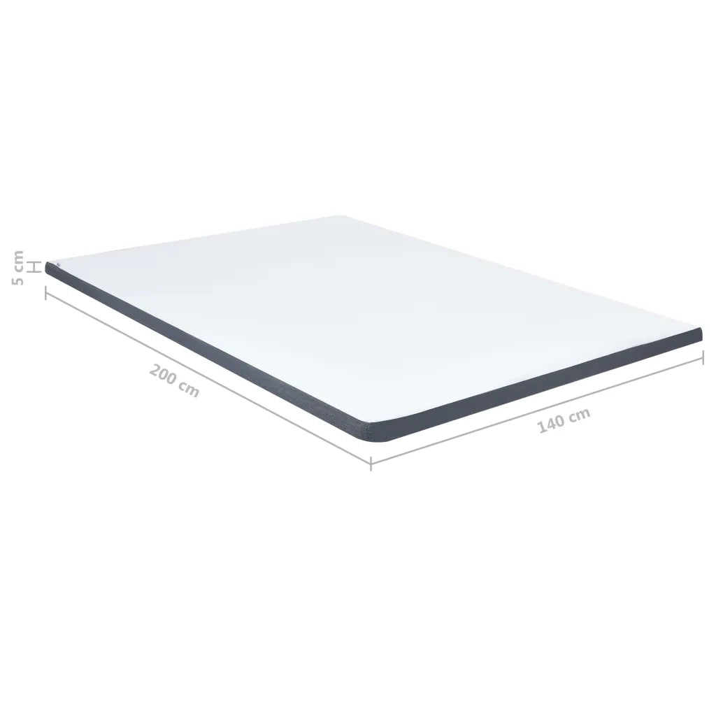 Protezione per Materasso a Molle Insacchettate 200x140x5 cm Morbidezza Media 288214