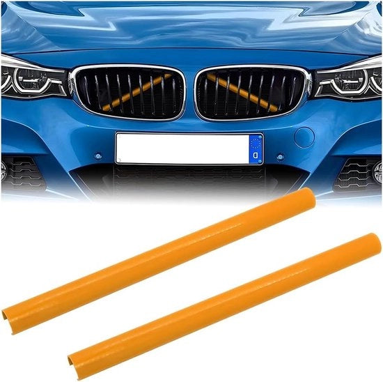 Accessori per radiatori - Griglie decorativi - Stile sportivo - Kit di protezione - Accessori - F20 F21 F30 F31 - Giallo