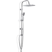 Saliscendi acciaio cromo mix square 1 getto