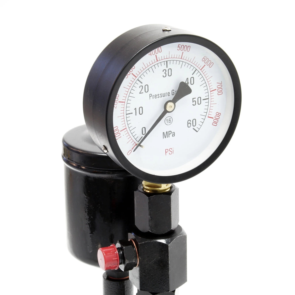 Tester per iniettori diesel 0-600 bar Strumento di prova per ugelli d'iniezione