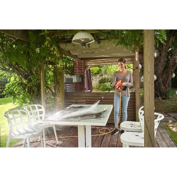 Idropulitrice BLACK + DECKER BCPC18B-XJ 18V LITHIUM a batteria 24 bar - Senza batteria