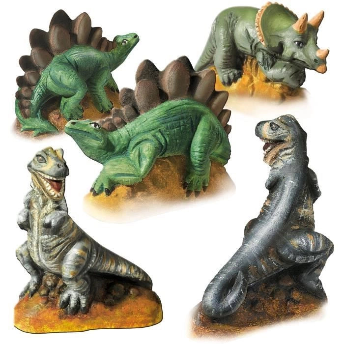 Modanatura e pittura - dinosauri