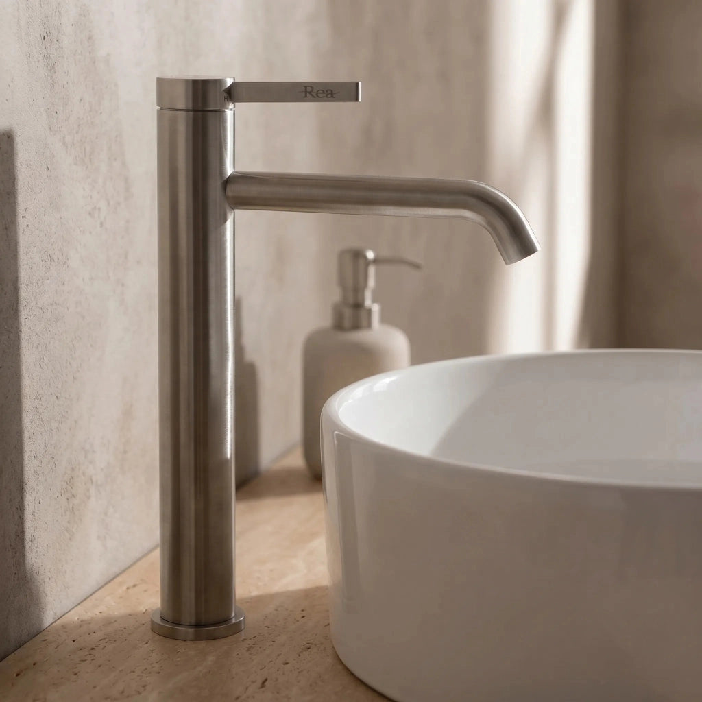Rubinetto Da Bagno Rea Rivo Brush Nickel