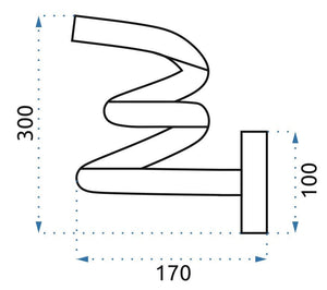 Lampada Led Spring Up App830-w Gold