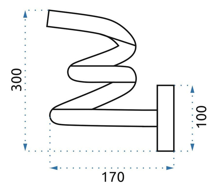 Lampada Led Spring Up App830-w Gold