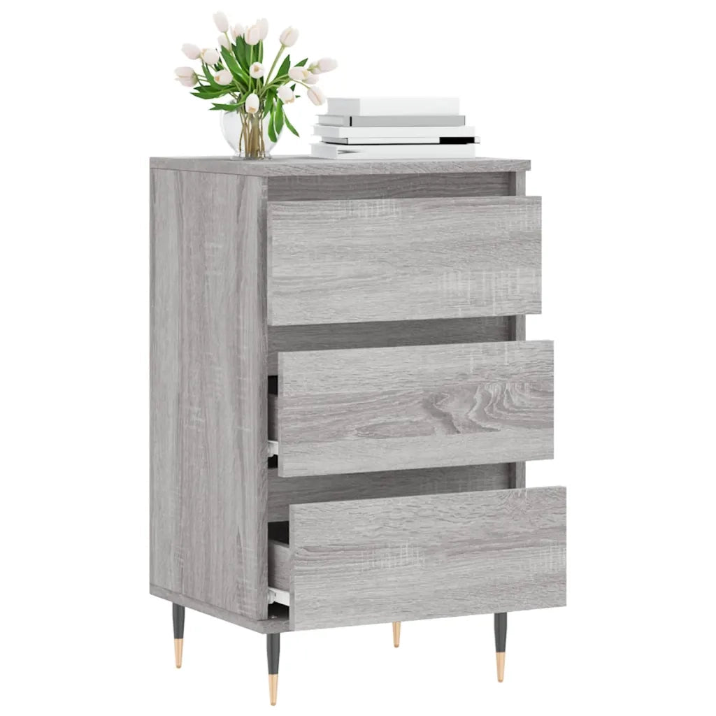Credenza Grigio Sonoma 40x35x70 cm in Legno Multistrato 831090