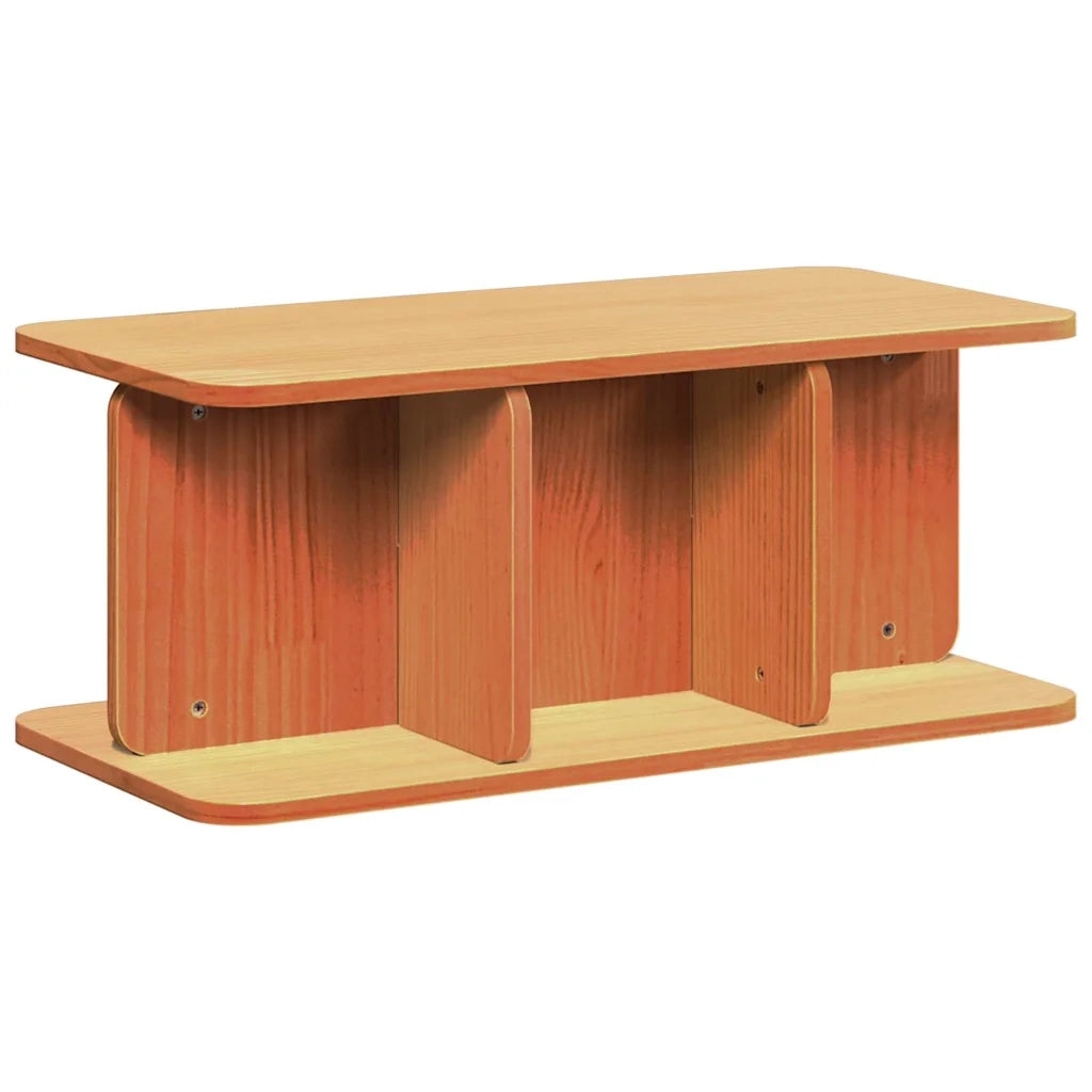 Tavolino da salotto Marrone cerato 80 x 39,5 x 33,5 cm 873522
