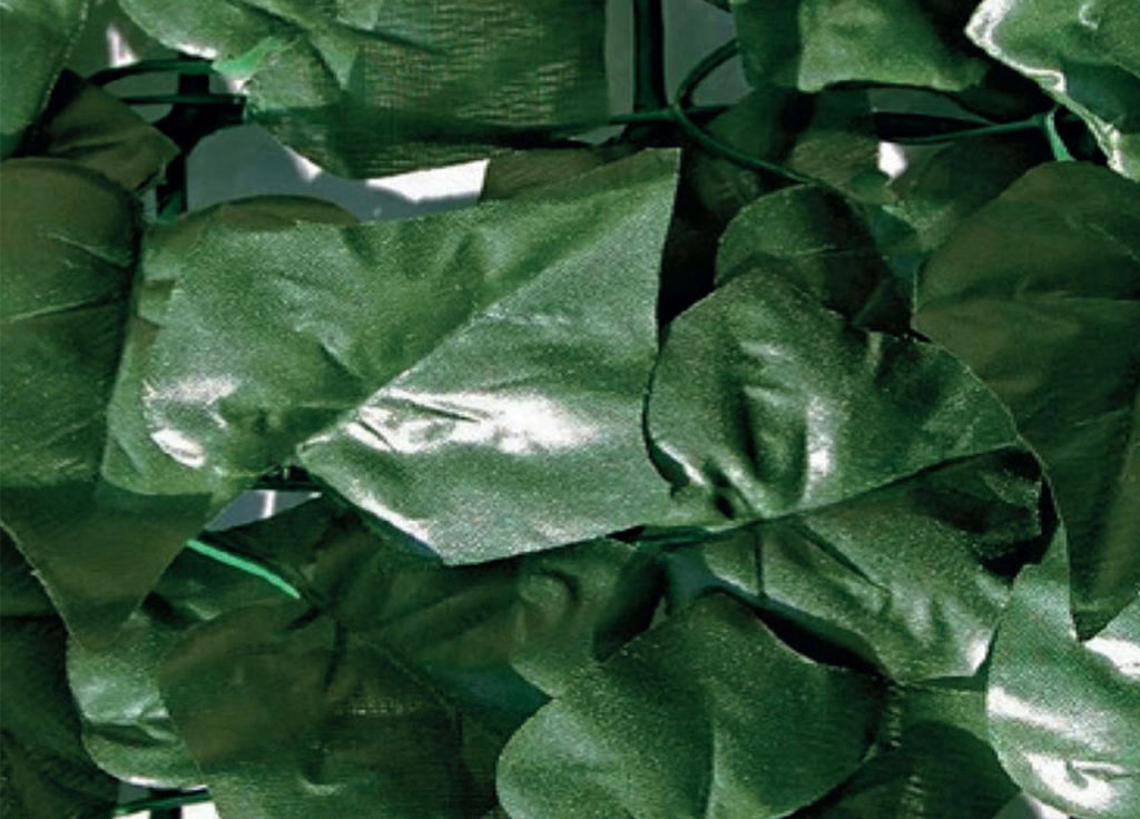 3mt Edera Finta Sempreverde Siepe Foglie Ornamentali Frangivista Coprente Per Recinzione - 1.5h mt - 3mt
