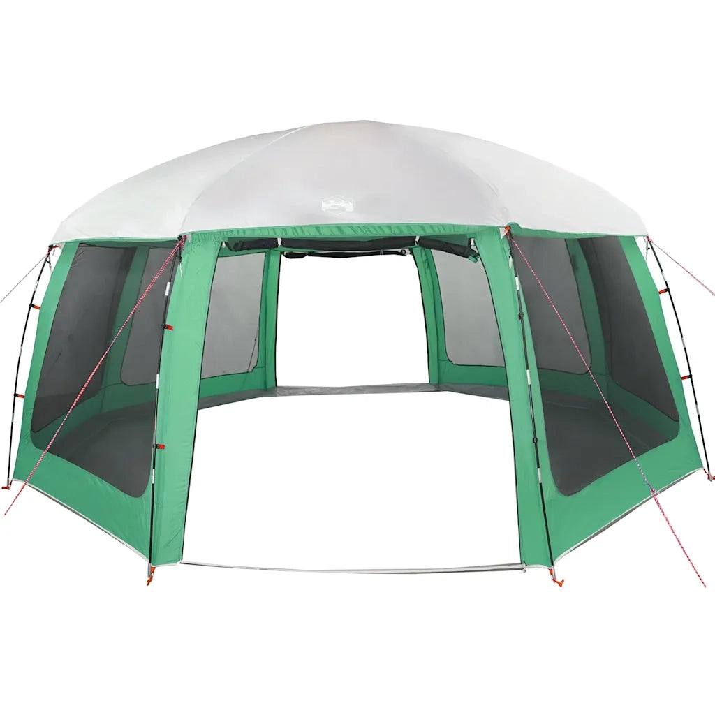 Tenda da piscina con Patta Rimovibile&Pareti in Rete 690x690 cm 4100641
