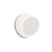 Applique Contemporanea Tick Metallo Bianco 1 Luce 7,5W 3000K Luce Calda