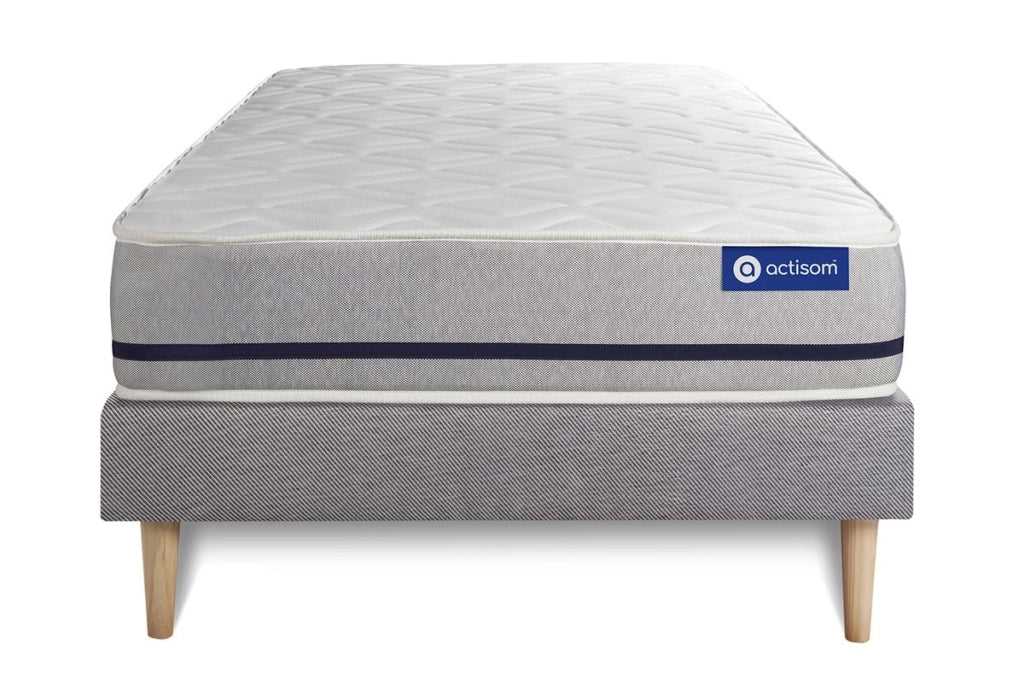 Kit rete e materasso matrimoniale Actiflex soft 90x190cm - Spessore : 20cm - Molle insacchettate - Moderatamente rigido