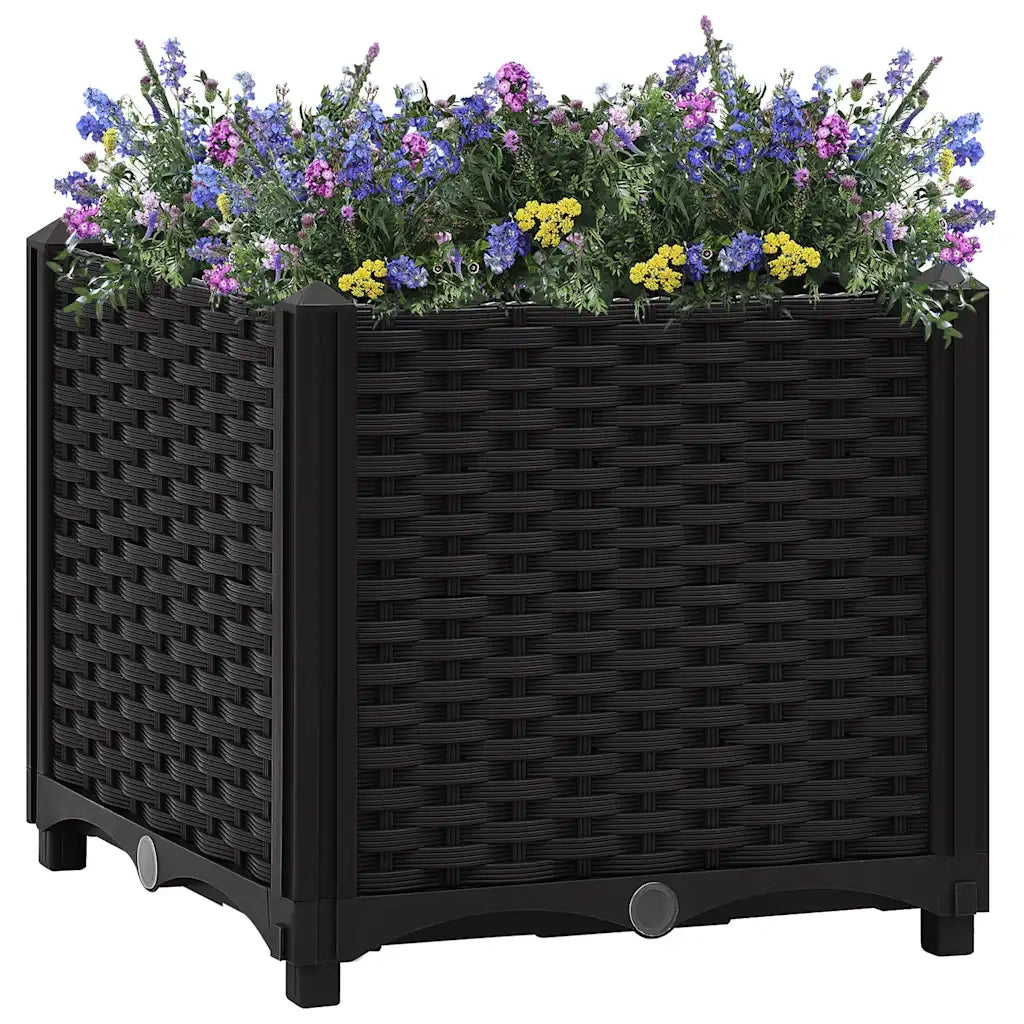 Fioriere | Cassetta per fiori | Letto rialzato 40x40x38 cm in polipropilene