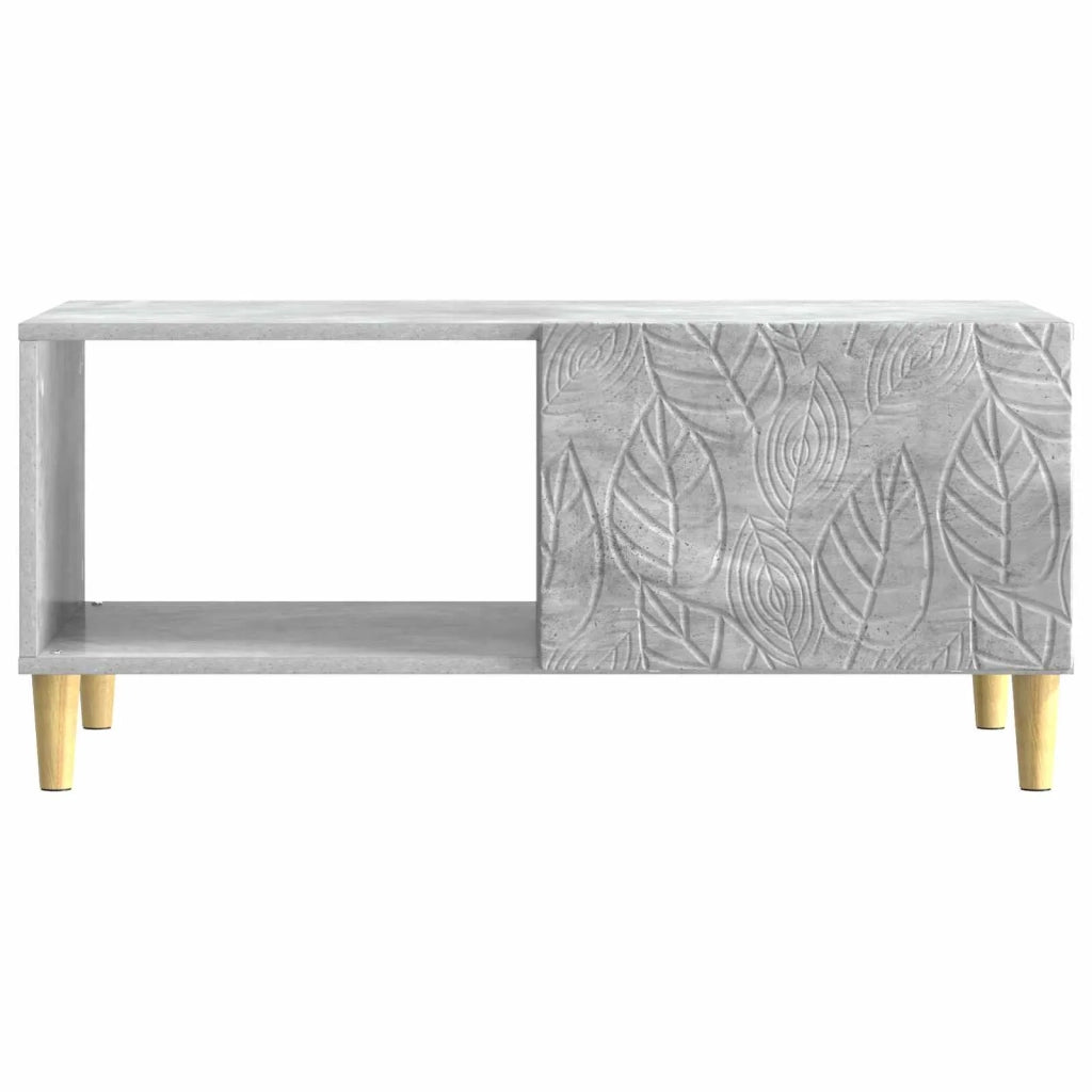Tavolino da salotto Grigio Cemento 90 x 50 x 40 cm