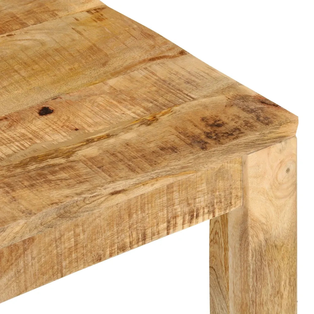 Tavolino da Salotto 55x55x35 cm in Legno Massello di Mango 350321