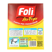 FOLI  CARTA DA FORNO PER FRIGGITRICE AD ARIA ROTONDI D18CM