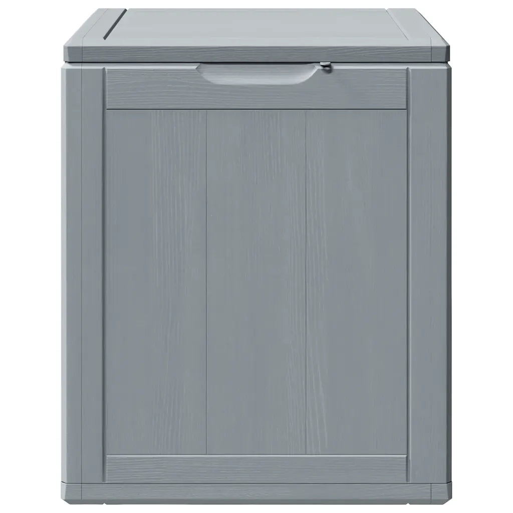 Baule da Giardino 90 L Grigio Aspetto legno in PP CFW9493753