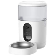 Imou, Distributore Automatico Pet, 4L, Con Telecamera, Acciaio Inox, Bianco
