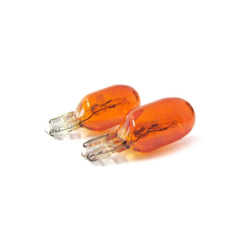 10 Lampade Alogene T10 WY5W 24V 5W Amber Arancione W2,1x9,5d per Camion