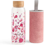 Fiaschetto di vetro - acqua 400ml - libero da bolle di vapore - libero da BPA