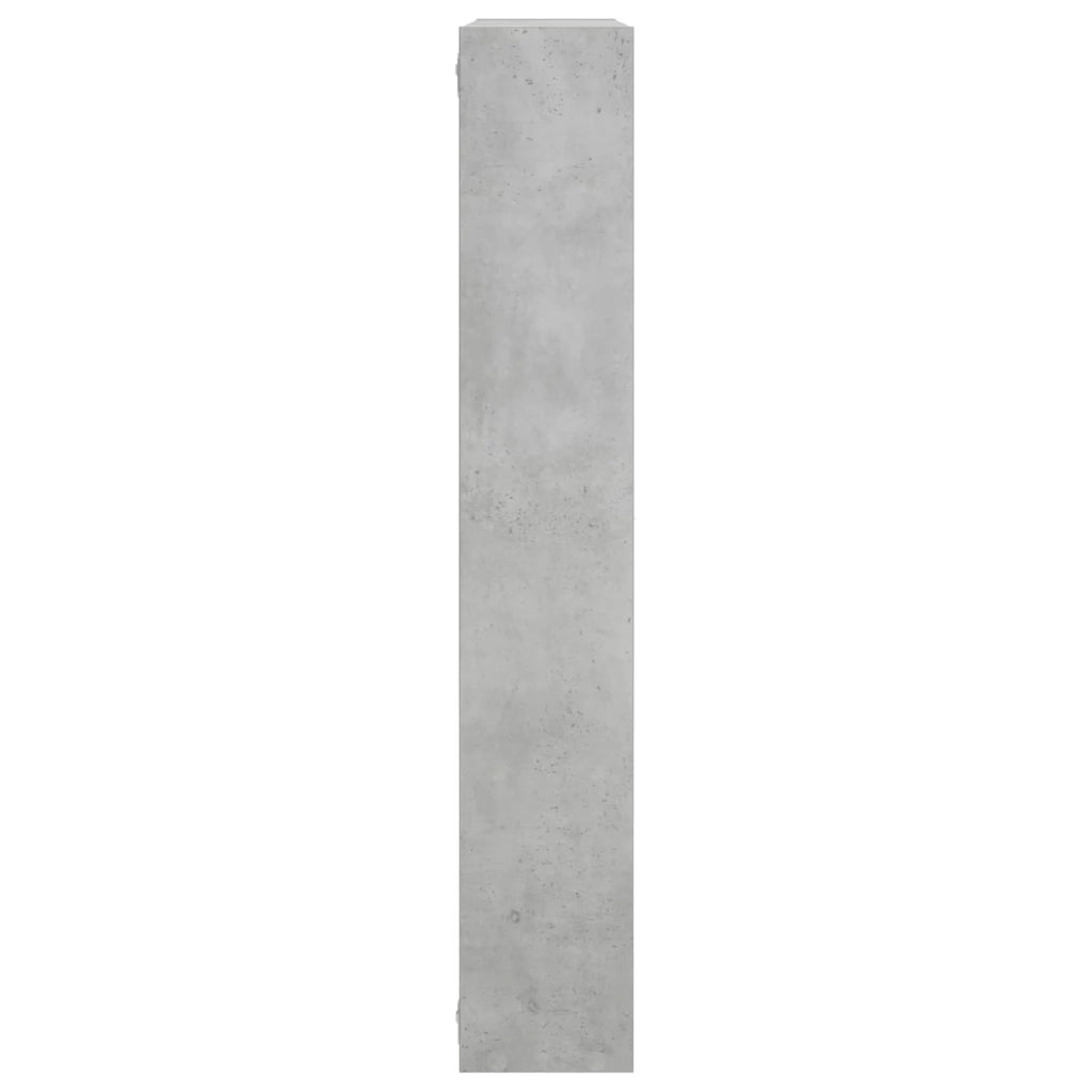 Scaffale da parete Grigio Cemento 103 x 17 x 102 cm 8015019