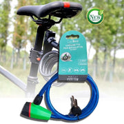 Trade Shop - Catena Antifurto Lucchetto Per Bici Bicicletta Scooter Moto 80cm 2 Chiavi Cx-9562 -