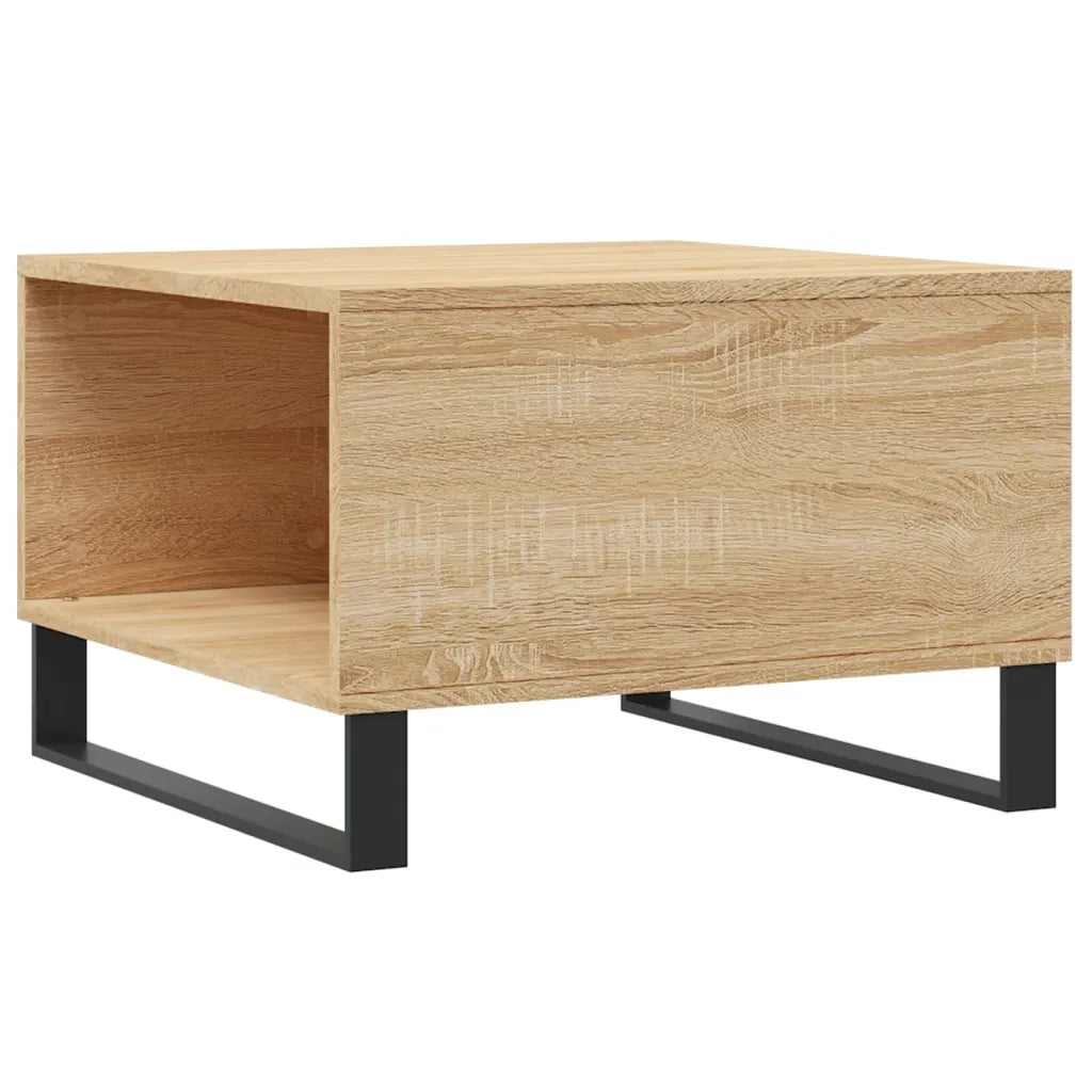 vidaXL Tavolino Salotto Rovere Sonoma 55x55x36,5 cm Legno Multistrato