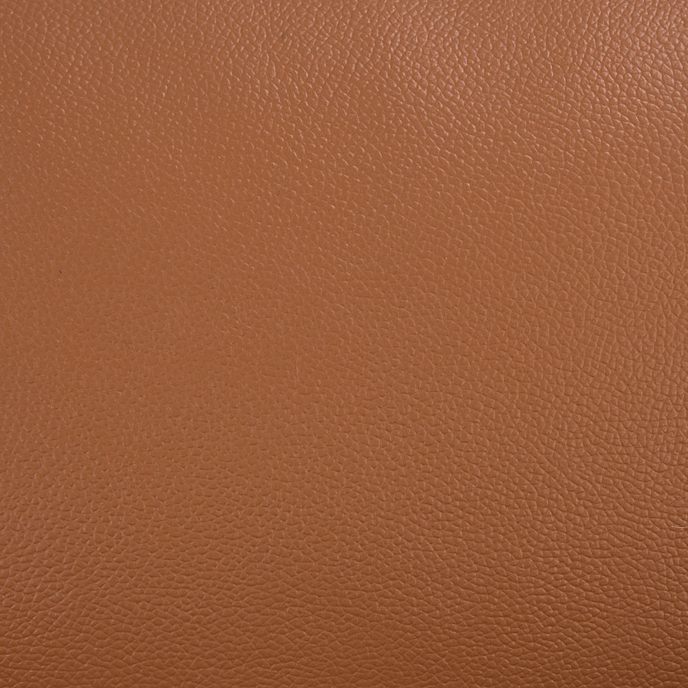 Poltrona in pelle marrone 98L x 104W x 93H poggiatesta regolabile retrò