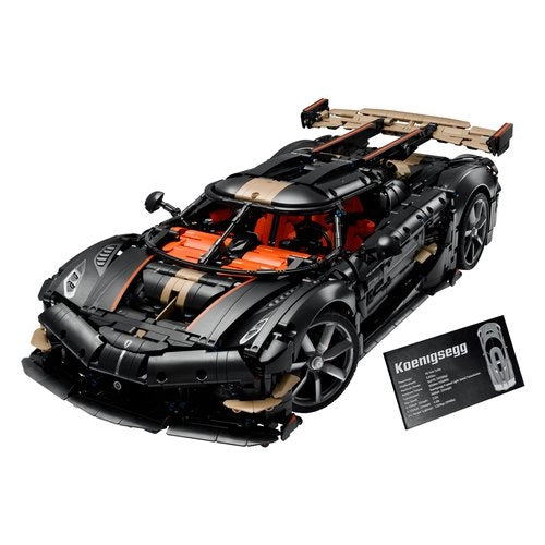 Set costruzioni lego 40232 technic hypercar koenigsegg sadairs spear