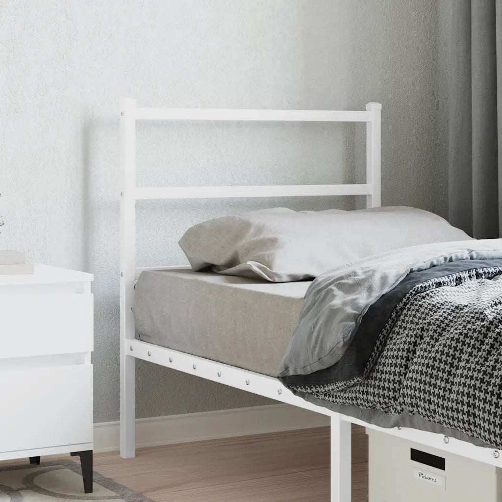 Testiera di Ricambio in Metallo Bianco 75 cm 355440