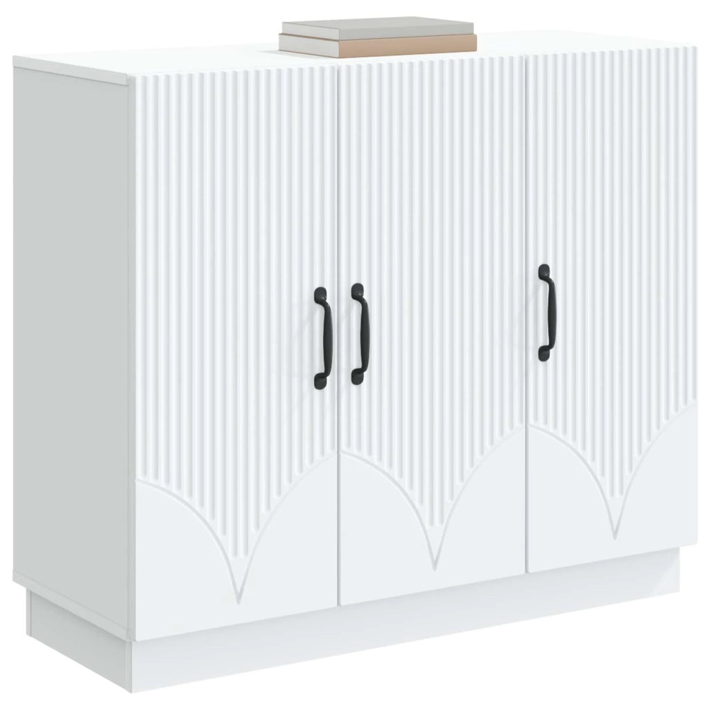 Credenza Bianco 89 x 34,5 x 77 cm Legno ingegnerizzato 895335
