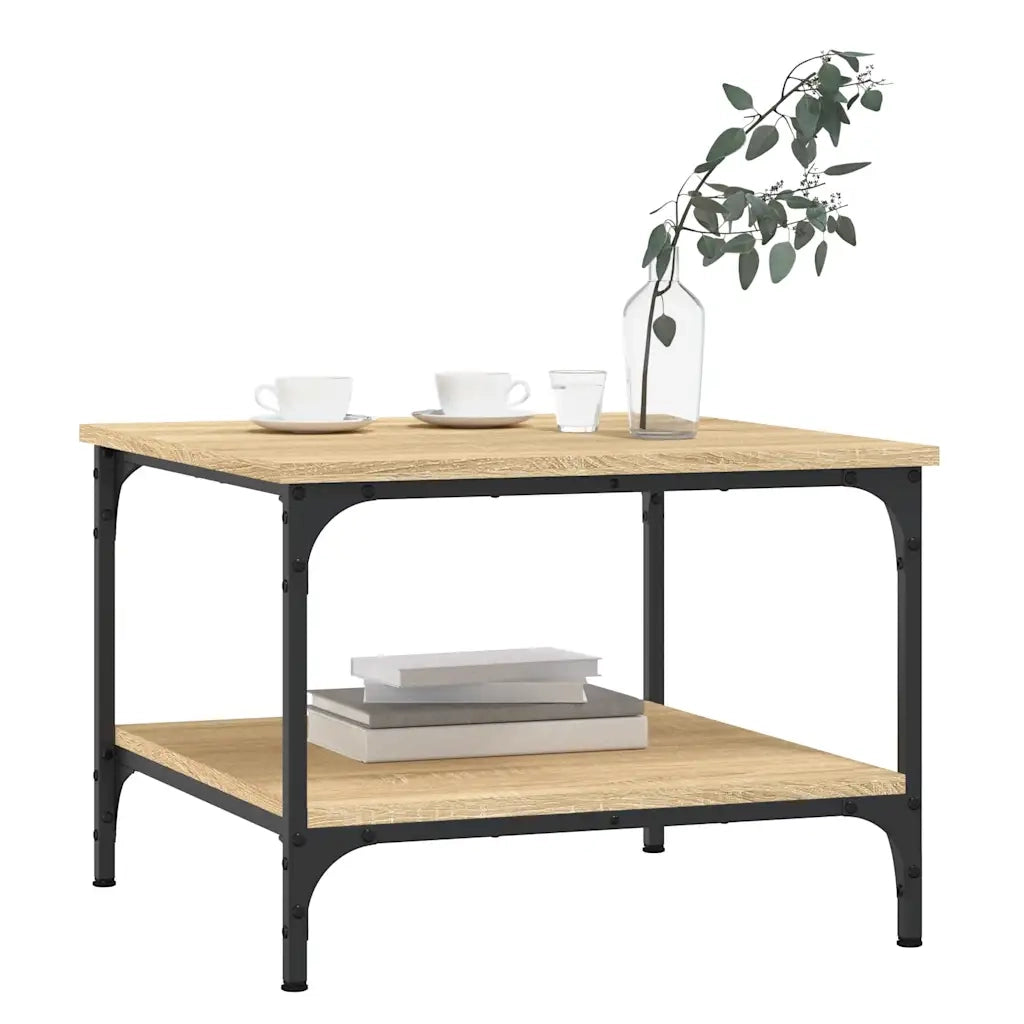 Tavolino da salotto | Tavolino da caff¨¨ | Tavolino da Soggiorno Rovere Sonoma 55x55x40 cm Legno Multistrato