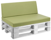 Cuscini per Pallet 120x80 cm Seduta e Schienale in Similpelle Mariotti Reforma Lime