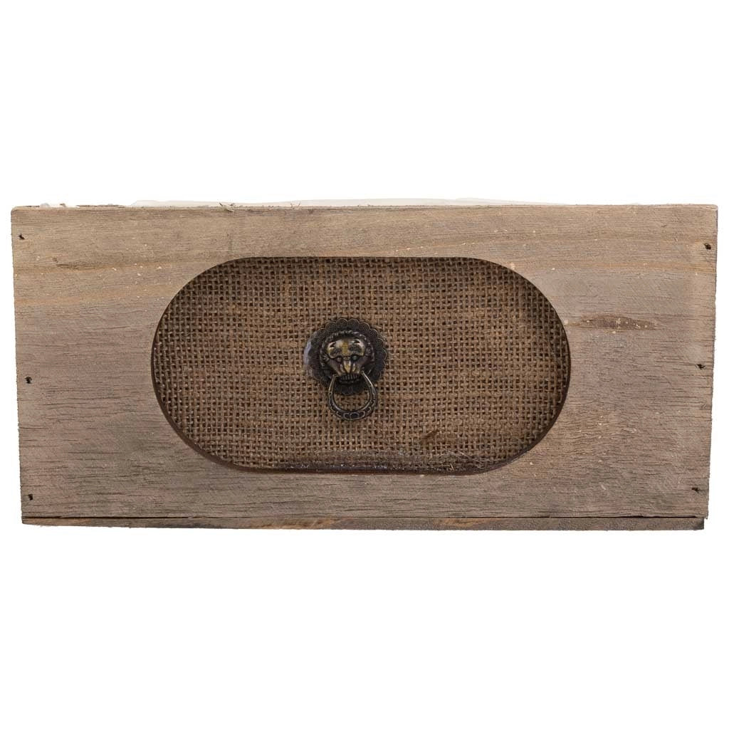 Cassetto in legno marrone 25x13x12h