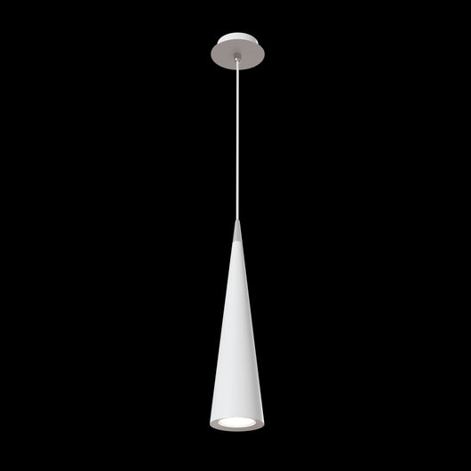 Lampada pendente Pendant in Metallo Nevill Bianco