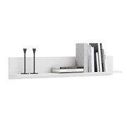 Mensola da parete Shelf 100 cm in bianco opaco
