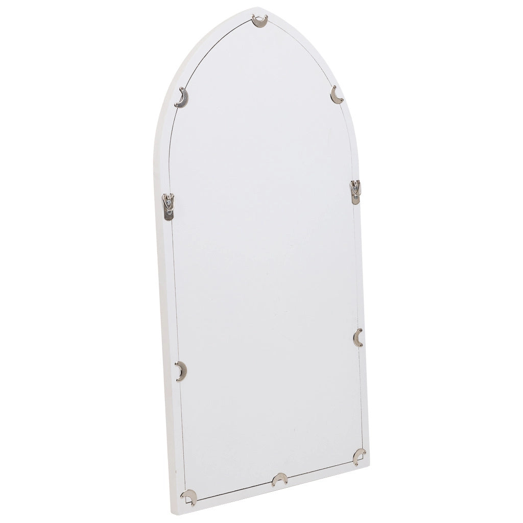 Specchio in legno bianco 40x2,7x80h
